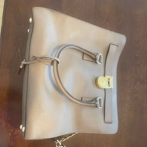 MICHAEL KORS medium/large satchel. Barely used. Kept in dust bag for storage.